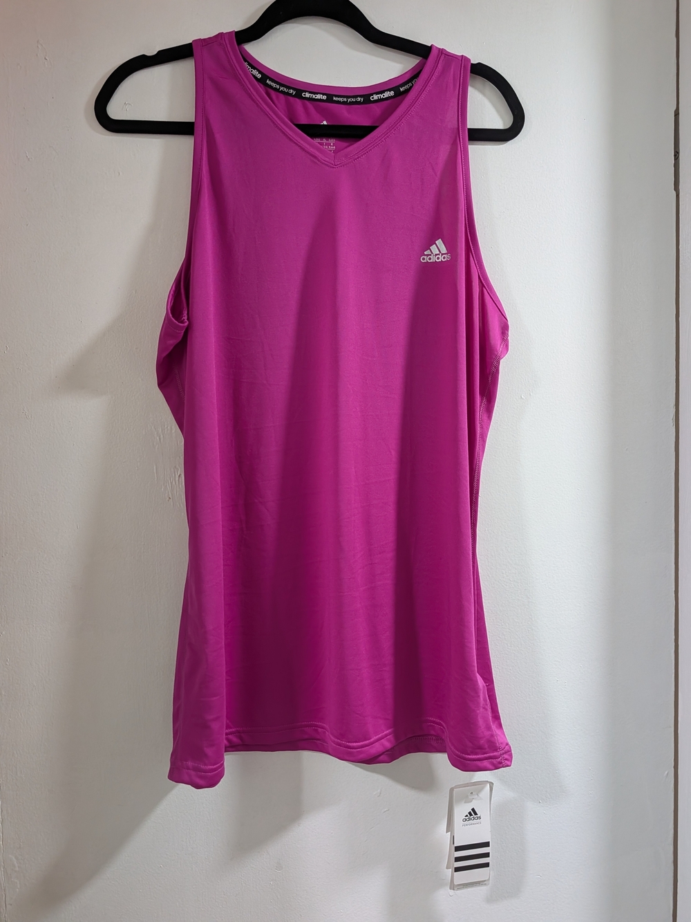 adidas Women’s Pink Athletic Tank Top